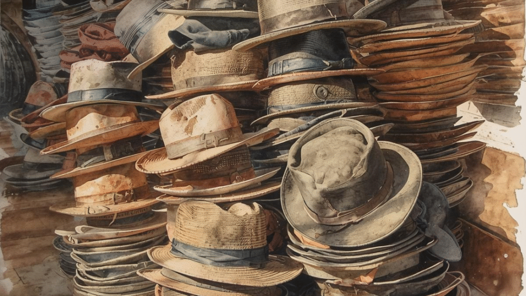 how to clean soiled hats